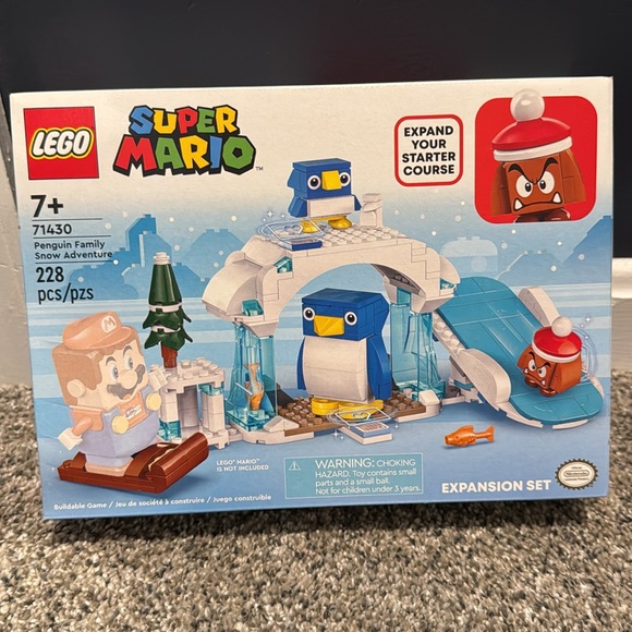 ๐BRAND NEW ๐ LEGO 71430 Super Mario Penguin Family Snow Adventure Expansion Set - Picture 2 of 8